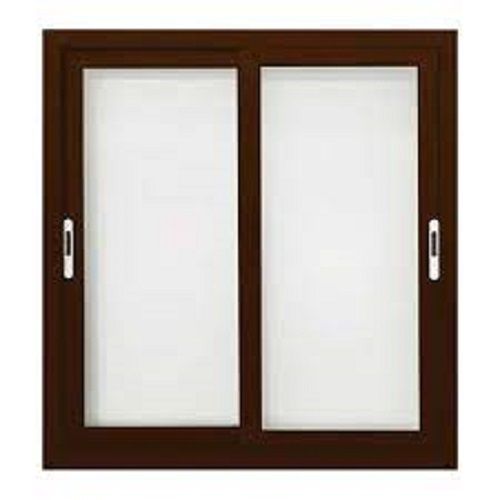 Brown Aluminum Sliding Window