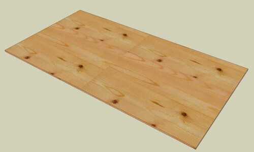 Flexible Stability Unfinished Moisture Resistance Poplar Plywood Sheet