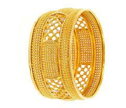 Yellow 22k  Gold Royal Bangle