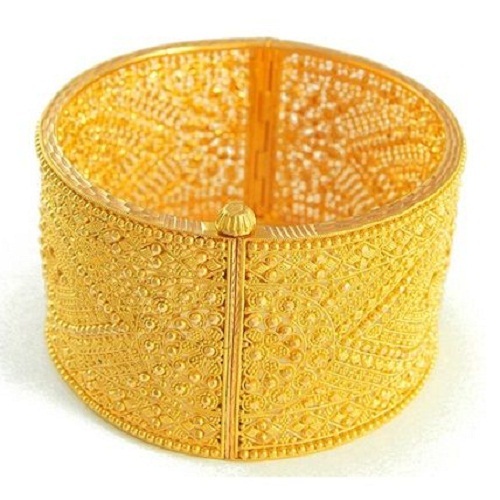 Gold Plated CHUR BRACELET Bangle 2 Unit