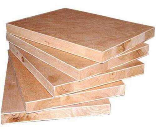 Rectangular Block Board - 6x3 Sq/Ft, 5mm Thickness, 1st Class Poplar Core | Long Lasting, Durable, Environmental Friendly, Low Formaldehyde Emission, Water Proof, High Density 2100