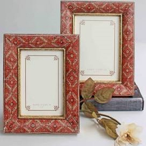 Picture Frame - Glass Material, Standard Size, Multicolor - Easy to Install, Lightweight, Water & Scratch Resistant, Portable