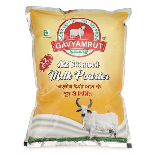 Rich In Vitamin And Calcium Tasty Gavyamrut A2 Skimmed Cow Milk Powder  By Dinesh Dairy & Ice Plant