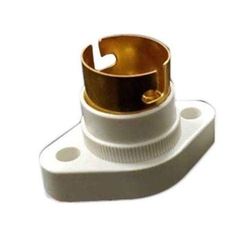 Polycarbonate Sturdy White Bulb Holder Input Voltage: 220 - 240 Volt (V)