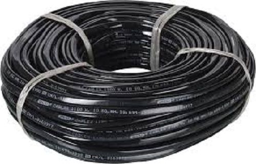 Heat Resistance High Performance And Long Lasting Flexible Black Electrical Aluminium Cable 