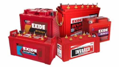 Highly Durable Easy Installation High Energy Capacity Red Exide Battery