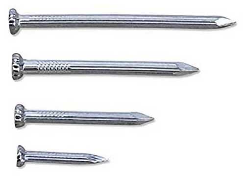 Iron Wire Nail - Iron Material, Grey and Silver Coated Finish | Fine Rust Proof Design for Durable Use