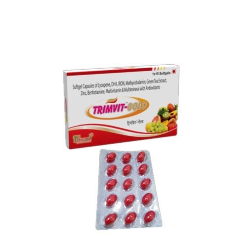 Lycopene Multivitamin Multimineral And Dha Softgel Capsule General Medicines