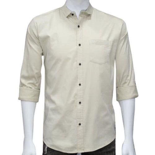 Mens Plain Cotton Shirts