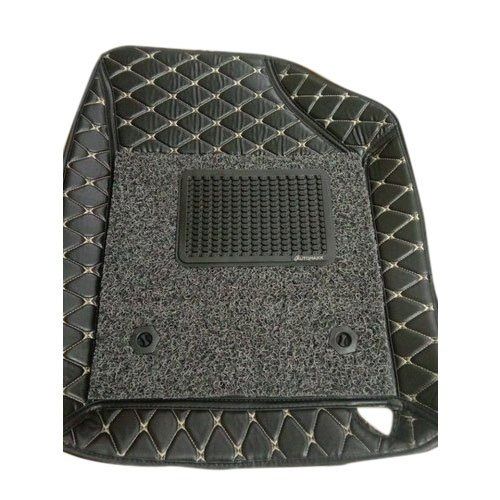 Plastomate 7D Car Mats Set for Brezza Car 