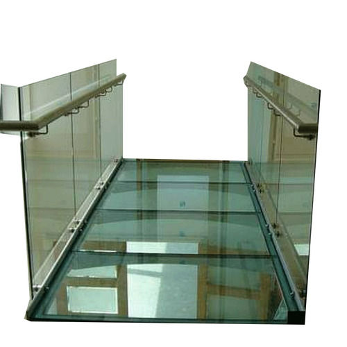 Rectangular Single Color Laminated Toughened Glass