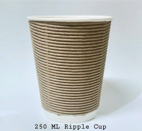 Transparent Ripple Paper Cup