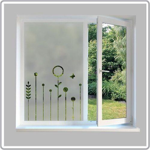 Scratch Resistance Hinged Decorative Window Glass