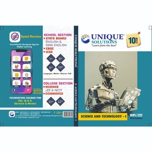 Unique Solution English Science And Technology Part I Education Book