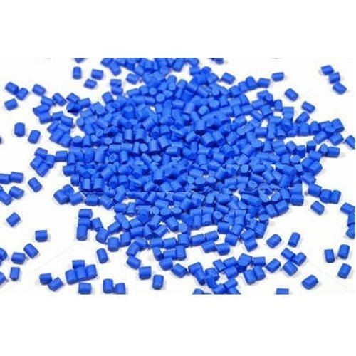 Recycled HD Plastic Granules Color Blue 