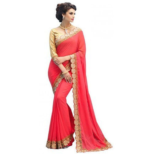 Golden Multi Color Soft And Lustrous Bollywood Styled Zari Work Designer Cotton Silk Saree