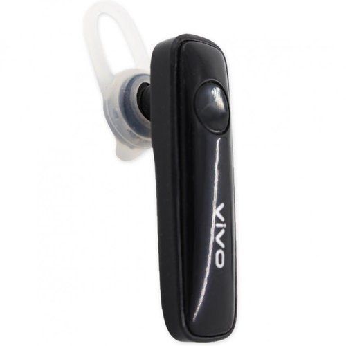 Wireless Black Vivo V-15 Bluetooth Headset Battery Backup: 4 Hours