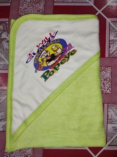 Yellow Color Baby Towel 