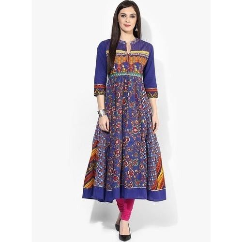 Multicolor Anarkali Kurti