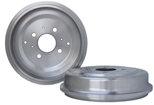 Brake Drums - Iron, 92 mm, Gray, Glossy Finish | Lightweight, Corrosion & Rust Resistant, Easy to Install, Round Shape