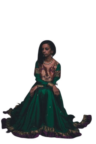 Dark Green Color Anarkali Dress 