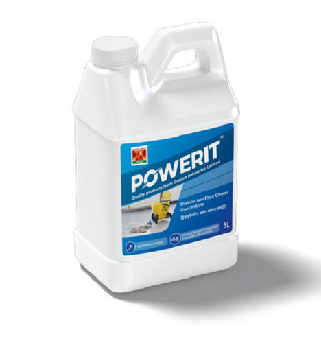 White Disinfectant Floor Cleaner Concentrate, Packaging Size : 5 L