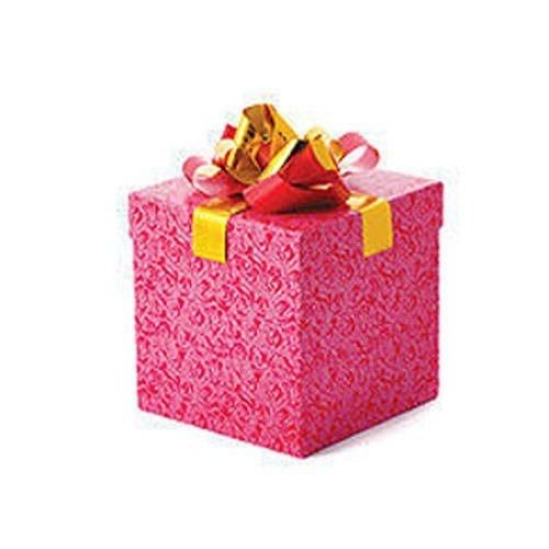 Pink Fancy And Beautiful Cube Shape Eco Friendly Gift Packaging Box