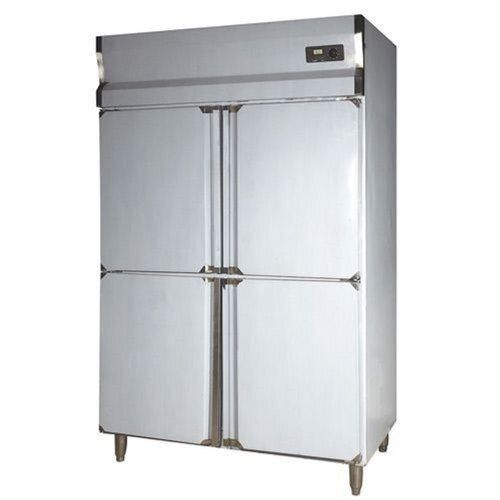 Stainless Steel Four Door Vertical Refrigerator Capacity: 700-800 Ltr