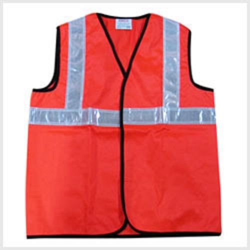 Polyester Reduces Initial Impact Shock Proof Orange Industrial Safety Jacket