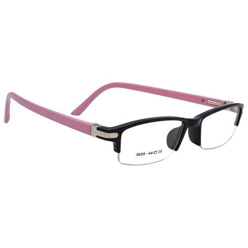 Pink Scratch Resistant Simple And Sleek Fashionable Optical Frames