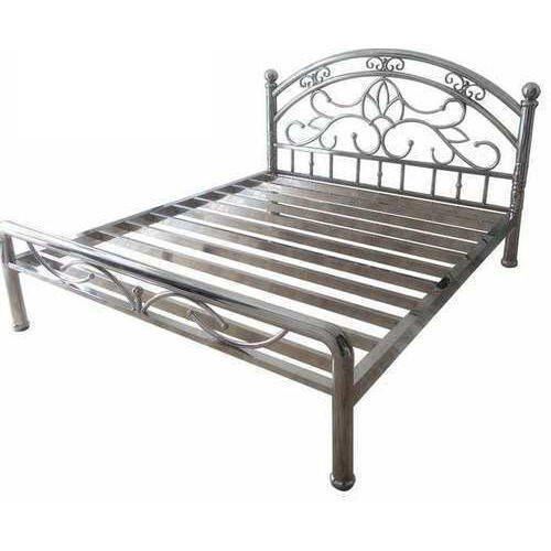 Floor Standing Polished Finish Corrosion Resistant Stainless Steel Bed