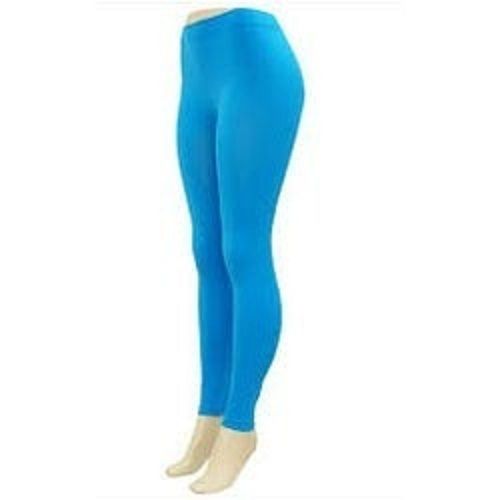 Stylish Easy To Wash Ladies Cotton Blue Legging