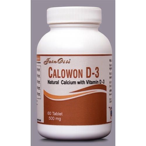 Calowon D-3 Tablets  Age Group: Suitable For All Ages