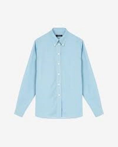 Sky Blue Formal Wear Mens Shirt