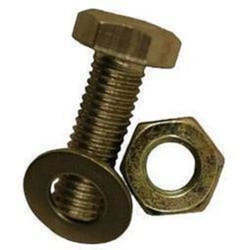 Long Service Anti Rust And Corrosion Solid Zinc Coated Mild Steel Nut Bolt