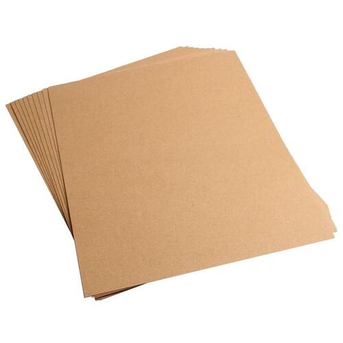 Black Recyclable And Reusable Environment Friendly Brown Square Cardboard Paper 