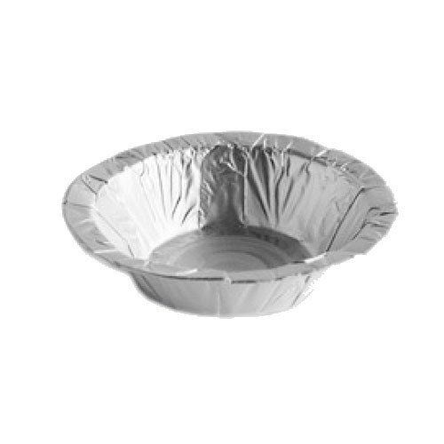 Serve Food Round Disposable Silver Paper Bowl For Event And Party 