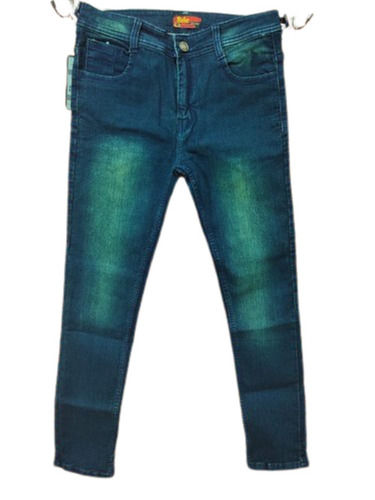 Slim Fit Denim Jeans For Mens - Color: Blue