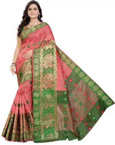 Multicolor Banarasi Saree