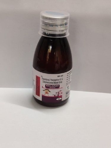 Medicine Grade Sugar Free Liquid Form Pharmaceutical Cough Syrup 60 ml