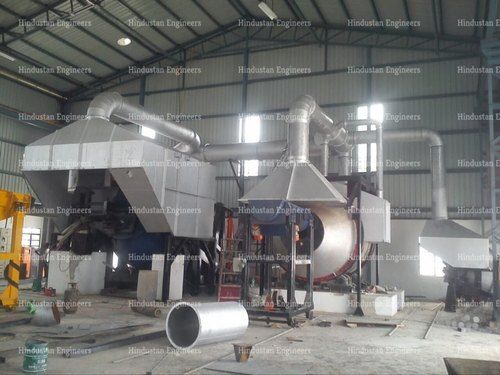 Black Mild Steel Furnace Fume Exhaust System