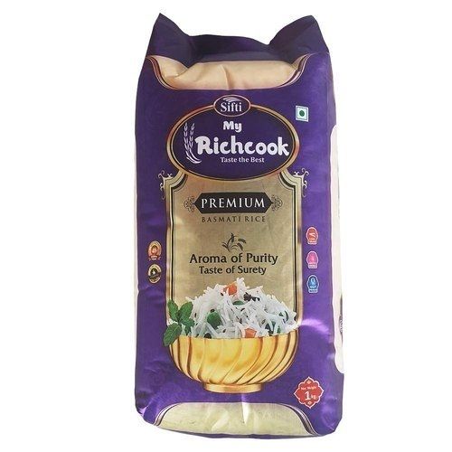 99.9% Pure Sifti My Richcook Aromatic Tasty Organic Basmati Rice