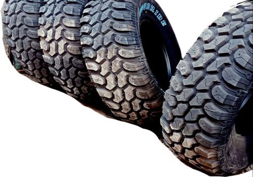 Black Round Rear Dual Sport Section Width 80 Mm Rubber Apollo