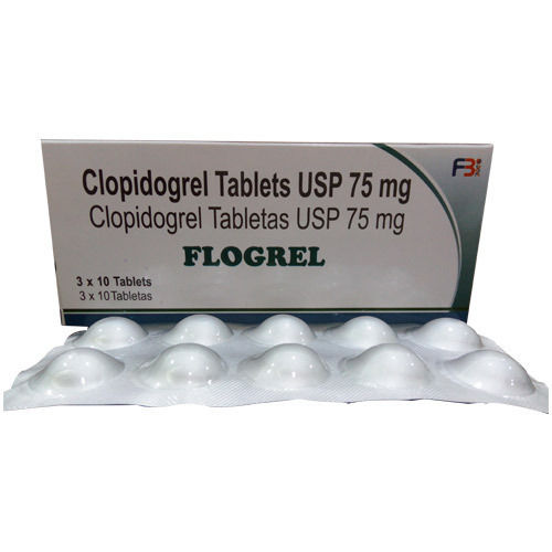 Flogrel Clopidogrel 75 Mg Tablets, 3 X 10 Tablets Pack