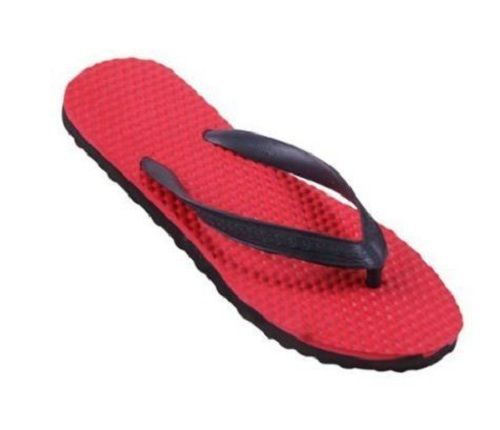 Red And Black Hawai Slipper