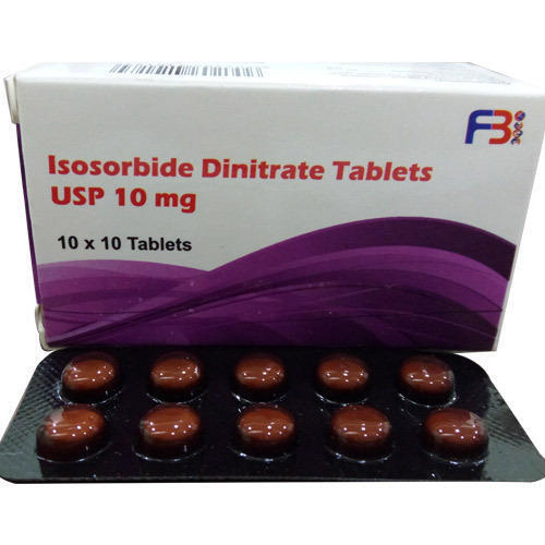 Medicine Grade Pharmaceutical Isosorbide Dinitrate 10x10 Tablets Usp 10 Mg 