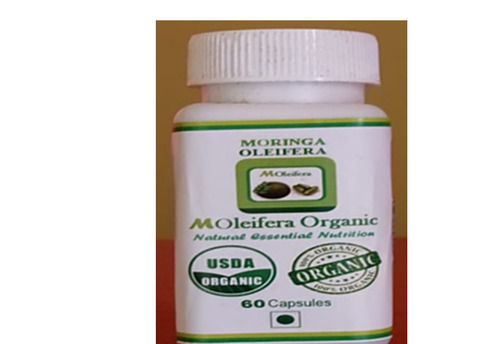 Moringa Oleifera Moleifera Organic Capsules