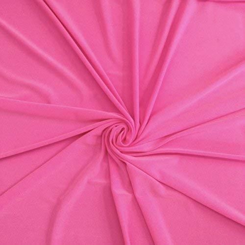 Pink Color Micro Poly Lycra