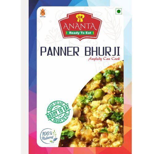100 Percent Natural Pure Fresh And Hygienic Ready To Eat Paneer Bhurji