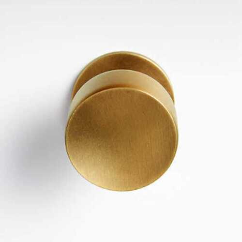 Chrome Finish Brass Door Knob For Cabinet And Window